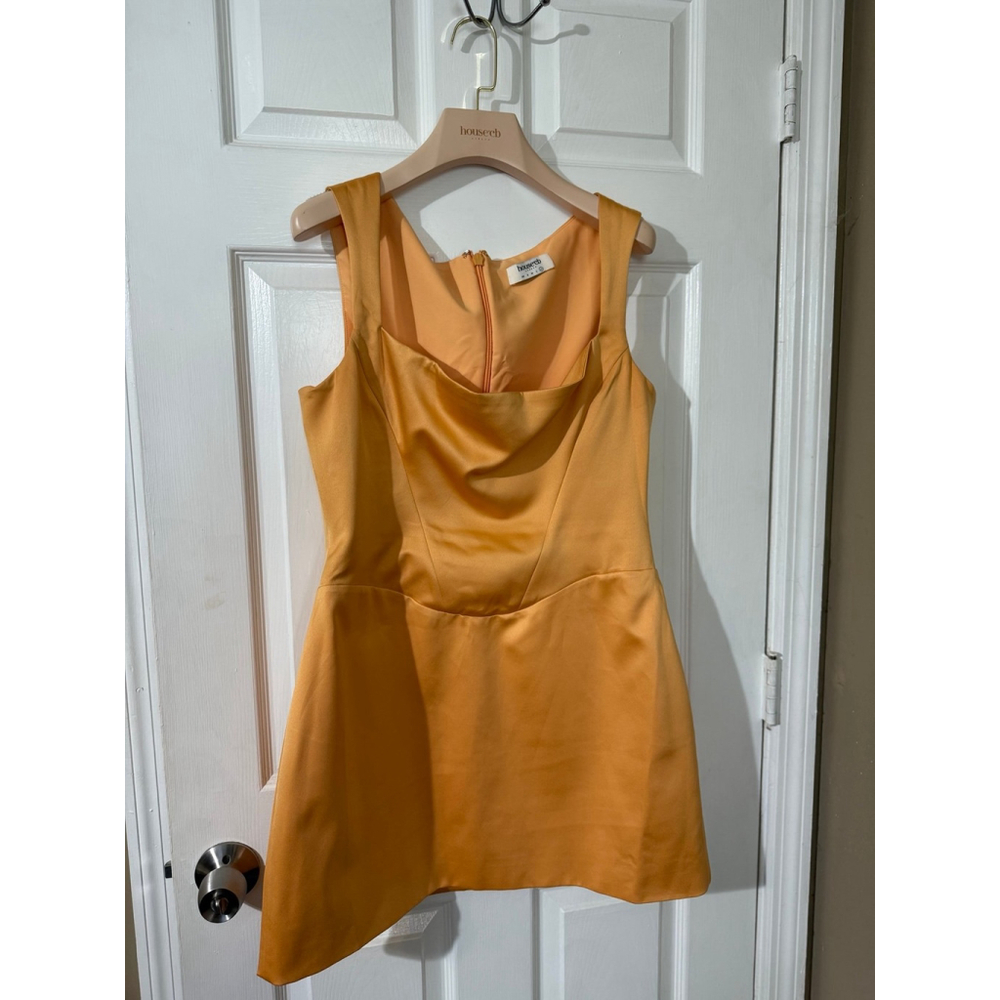 House of CB Mustard Yellow Mini Dress